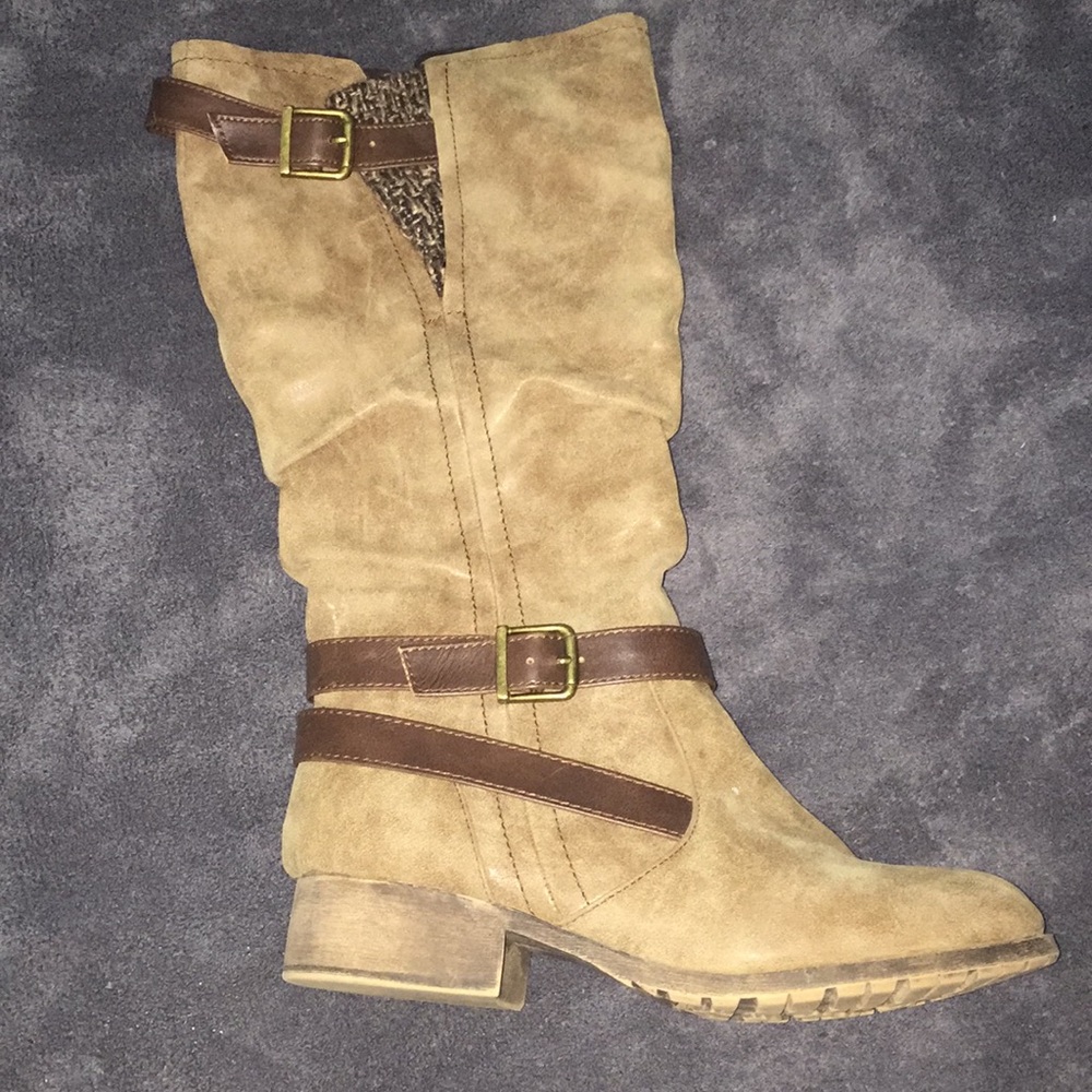 Tan Riding Boots